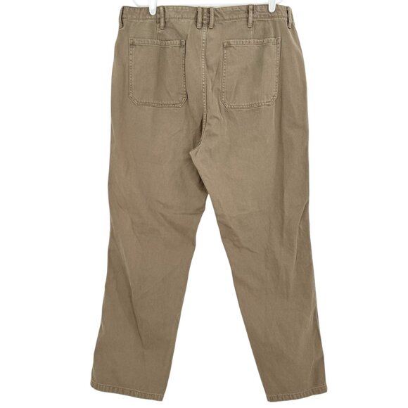 Arizona Jean Co. Men's Loose Fit Flex German Chocolate Casual Pants 38x32 NWT - Picture 2 of 11